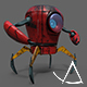 Low Poly / Rig Ready Industrial Robot - 3DOcean Item for Sale