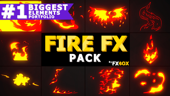 2D FX Fire Elements