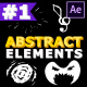 Abstract Elements And Transitions | After Effects - VideoHive Item for Sale