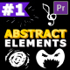 Abstract Elements And Transitions | Premiere Pro MOGRT - VideoHive Item for Sale