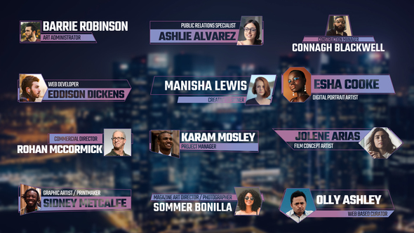 Lower Thirds With Images alt