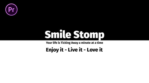 Smile Stomp | Essential Graphics | Mogrt
