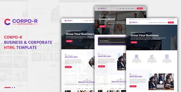 Corpo-R Business & Corporate HTML Template