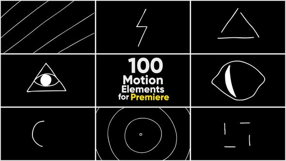 100 Motion Elements Premiere