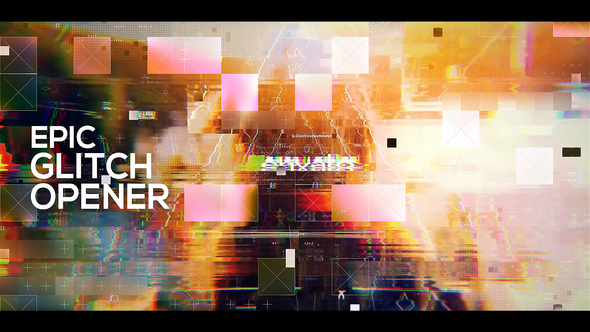 Glitch Opener Slideshow