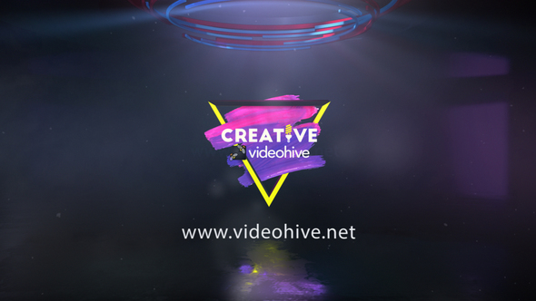 Glitch Logo Animation