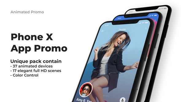 Phone X - App Promo