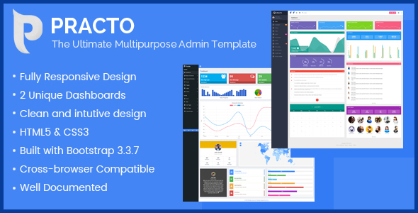 Practo - The Ultimate Multipurpose Admin Template