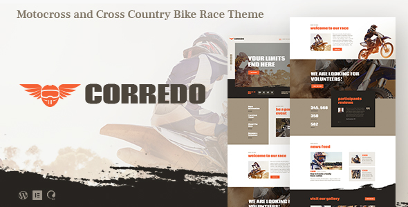Corredo | Bike Race & Sports Events WordPress Theme