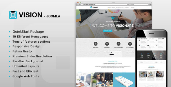 Vision – Multipurpose Joomla Template