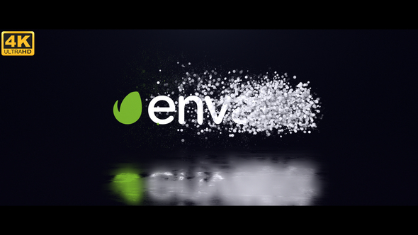 Elegant Particle Logo