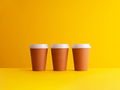 Disposable coffee cups - PhotoDune Item for Sale