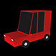 Low Poly City Car 3d Model - 3DOcean Item for Sale