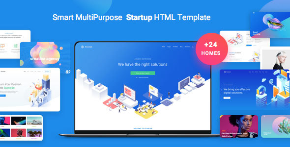 Atomlab - Multi-Purpose Startup HTML Template
