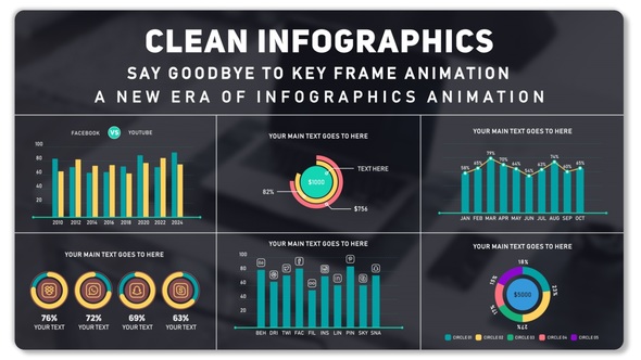 Clean Infographics