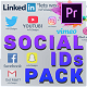 Social Media Pack For Premiere Pro | Mogrt - VideoHive Item for Sale