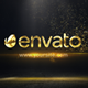 Gold Particles Logo - VideoHive Item for Sale