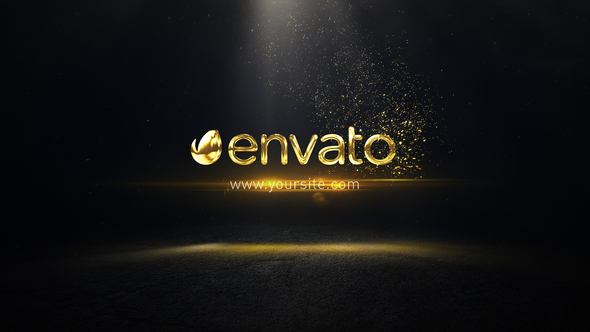 Gold Particles Logo