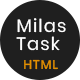 MilasTask - Responsive Portfolio HTML Template - ThemeForest Item for Sale