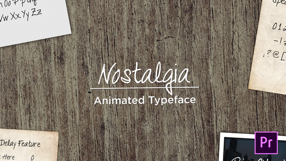 Nostalgia Animated Handwriting