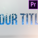 Bright Particle Title - VideoHive Item for Sale