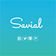 Savial - Creative Google Slides Template - GraphicRiver Item for Sale