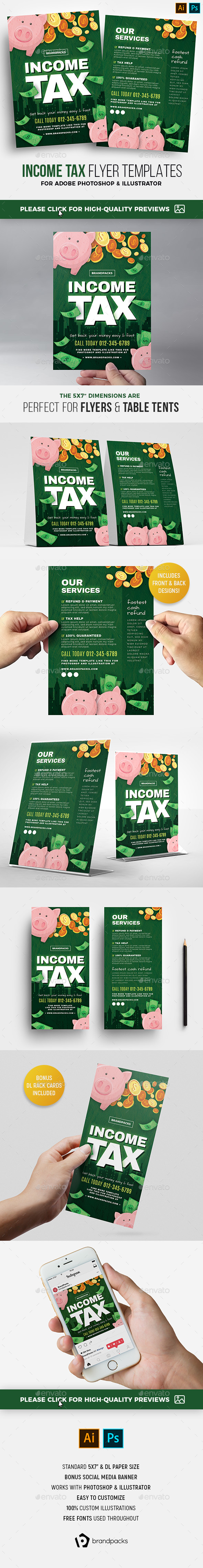Tax Graphics, Designs &amp; Templates | GraphicRiver