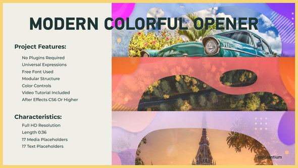 Modern Colorful Opener