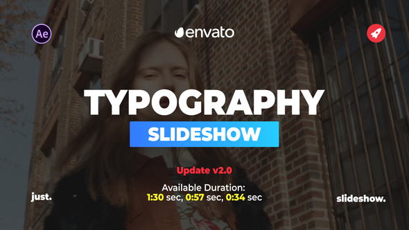 Beautiful Typography Slideshow