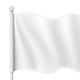 White Wavy Flag - GraphicRiver Item for Sale