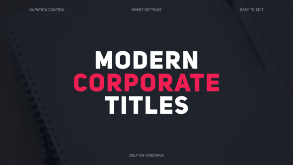 Modern Corporate Titles alt