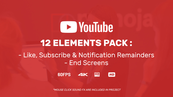 Youtuber Subscribe Reminder & End Screens alt