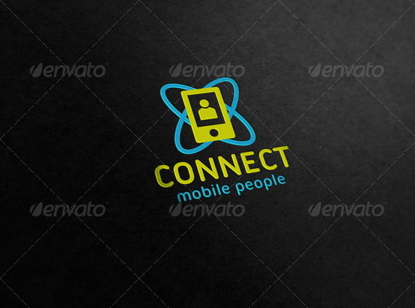 Connect - Mobile People Logo
