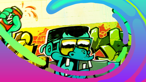 Cartoon Gradient Transitions alt