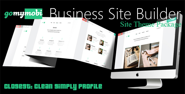 gomymobiBSB's Site Theme: Closest - Clean Simply Profile