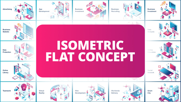 Isometric Flat Concept