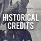 Historical Credits - VideoHive Item for Sale
