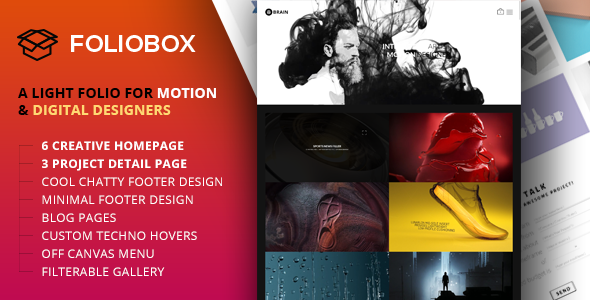 Foliobox - Portfolio HTML Template