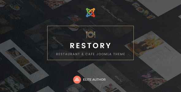 Restory - szablon Restaurant &amp; Cafe Joomla