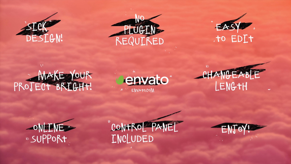 Drawn Titles Pack alt