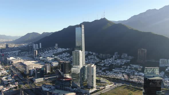 Skycraper Koi in Monterrey, Mexico