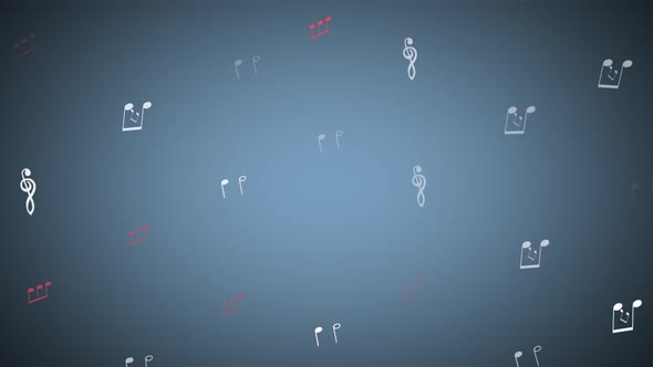 Musical Notes Animation