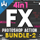 4-in-1 FX Photoshop Action v2 - GraphicRiver Item for Sale