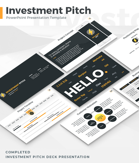 Investment Pitch - PowerPoint Template