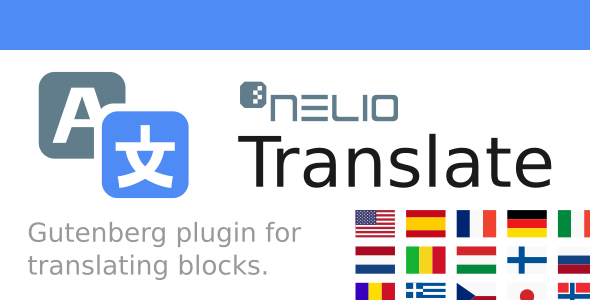 Nelio Translate for WordPress Block Editor (Gutenberg)