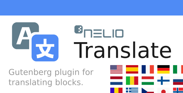 Tłumacz Nelio dla edytora bloków WordPress (Gutenberg)