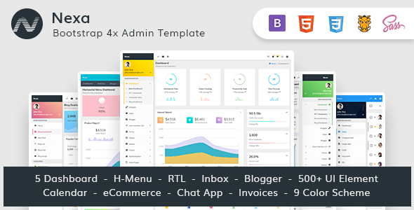 AdminCC - Bootstrap 4x Material Design Admin Template