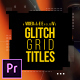 Glitch Grid Titles - VideoHive Item for Sale