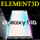 Element3D - Samsung Galaxy S10 Collection - 3DOcean Item for Sale