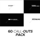 60 Call Outs - VideoHive Item for Sale